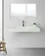 KingKonree rectangular wall hung basin design for toilet 2