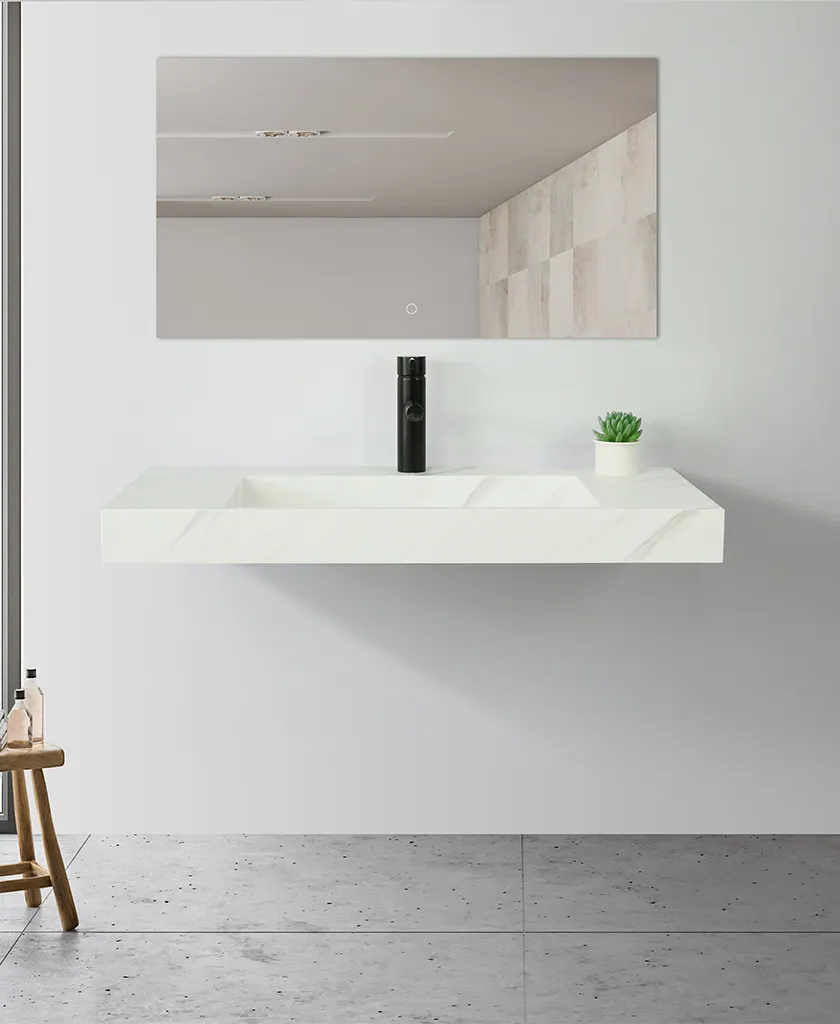 KingKonree 450mm wall hung basin manufacturer for toilet 2