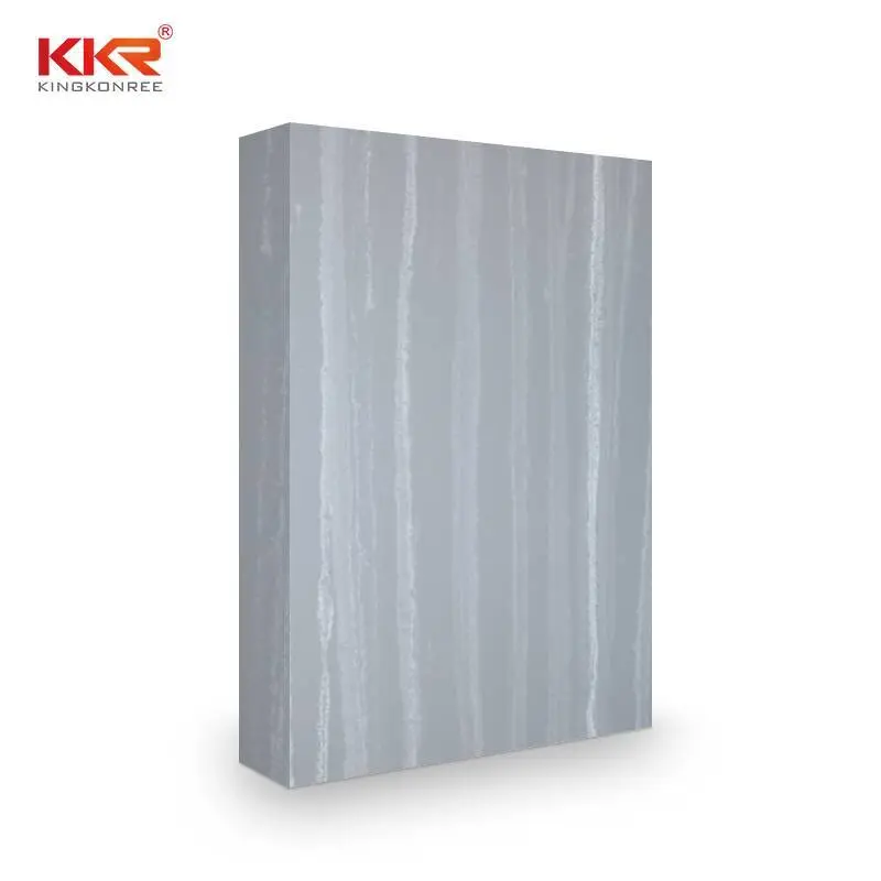 Heißer Verkauf Marmor Küchenarbeitsplatte Acryl Solid Surface Sheets Slab KKR-M6813 1