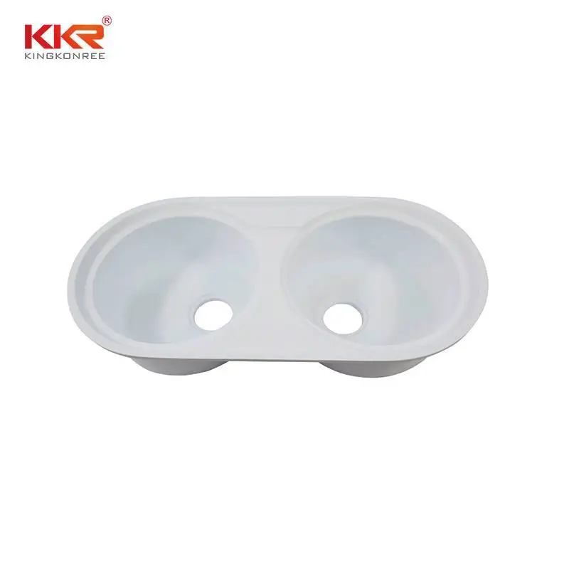 أحواض المطبخ وعاء الكوارتز Undermount بالوعة 1