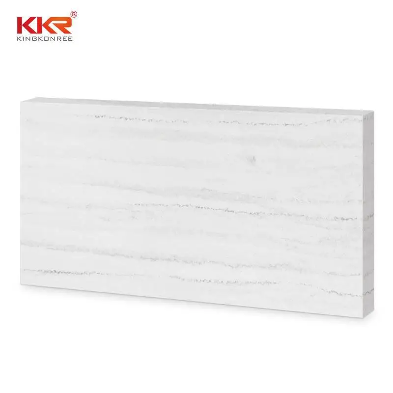 Lastre di superficie solida acrilica in stile marmo pietra artificiale Prezzo KKR-M8871 1