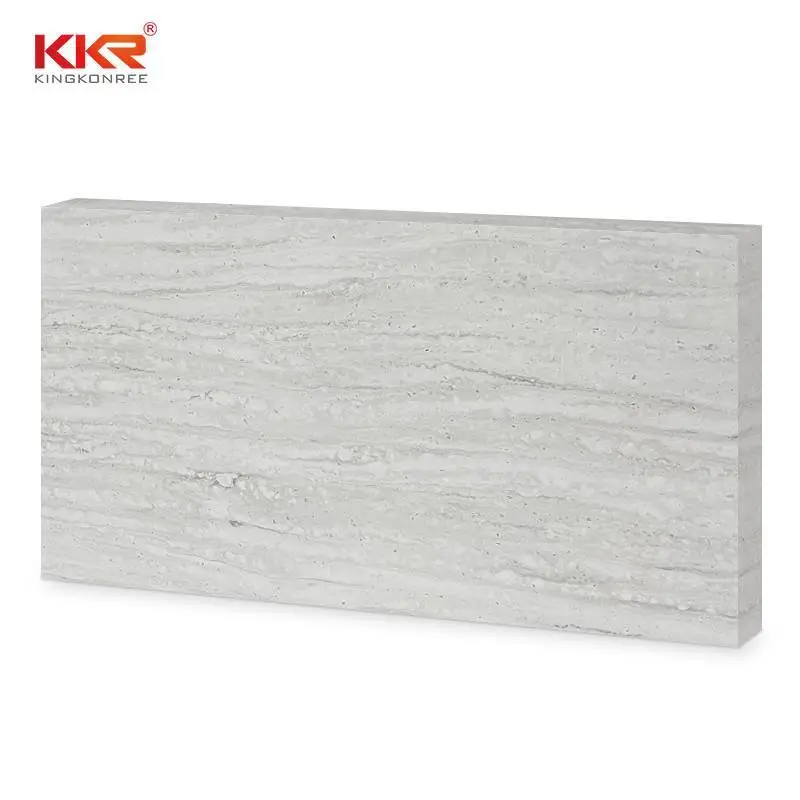 Materiale decorativo per l'edilizia Lastra di pietra Superficie solida KKR-M8883 1