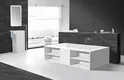 Wholesale modern white solid surface bathtub KingKonree Brand 2