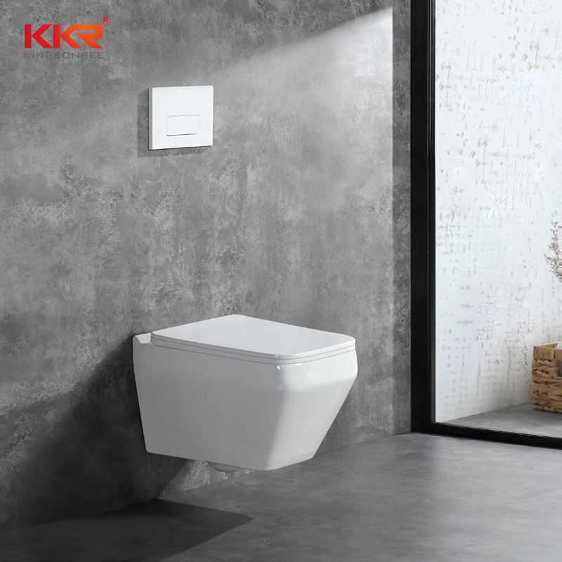WC a parete moderni, dall'aspetto minimalista e dall'eleganza snella 1