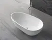 KingKonree Brand kkr atrifial 1800mm custom Solid Surface Freestanding Bathtub 2