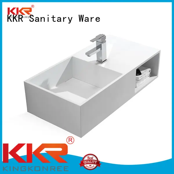 Wholesale bath mount wall mounted wash basins KingKonree Brand 1