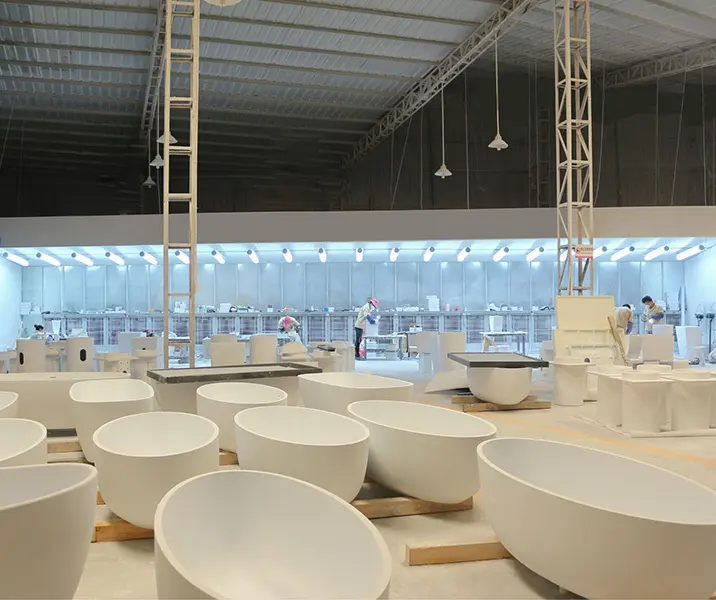 Wholesale quality oval above counter basin stone KingKonree Brand 10