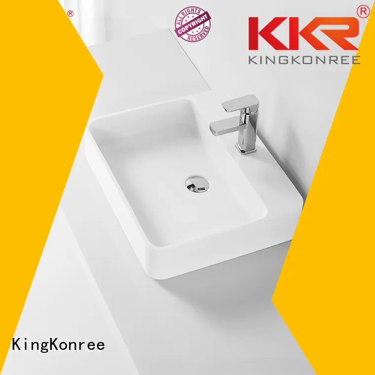 Wholesale wash oval above counter basin oval KingKonree Brand 1