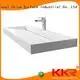 small white basin with cabinet price KingKonree manufacture 1