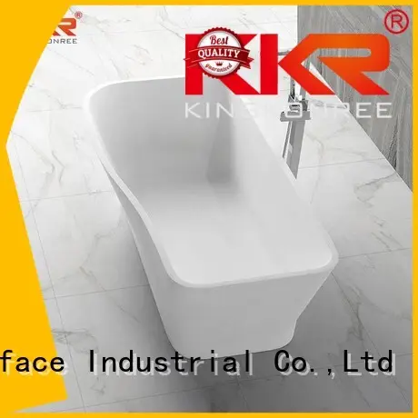 Solid Surface Freestanding Bathtub inside sales solid surface bathtub KingKonree Brand 1