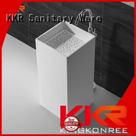 fancy modern KingKonree Brand bathroom free standing basins 1