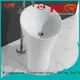 KingKonree Brand artificial solid basin custom bathroom free standing basins 1