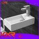 KingKonree Brand wash surface wall mounted bathroom basin wall supplier 1