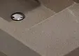 fancy solid square wall mounted wash basins KingKonree Brand company 3