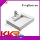 marble unique OEM wall mounted wash basins KingKonree 1