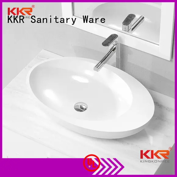 KingKonree Brand wash solid above counter basins square factory 1