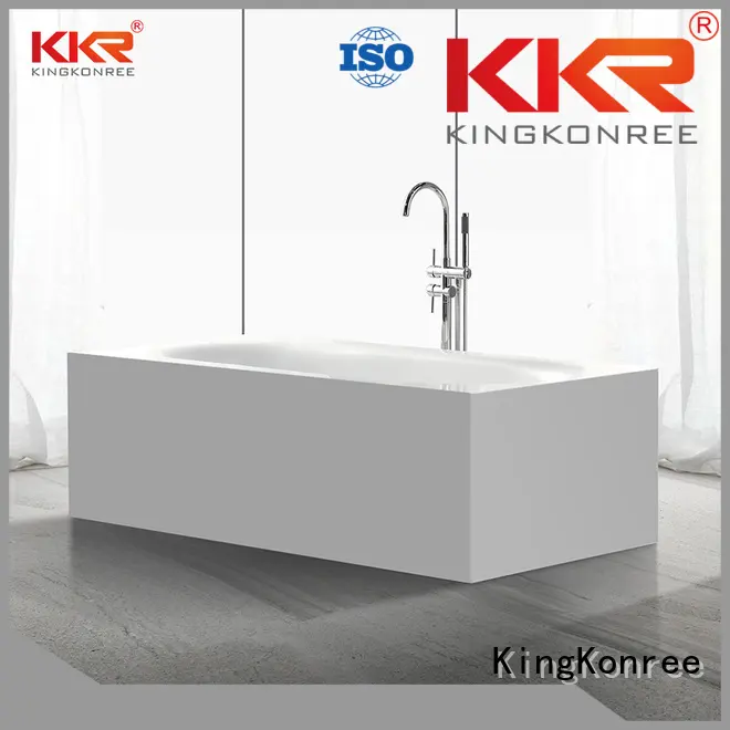 shape Custom b002c solid surface bathtub bathtub KingKonree 1