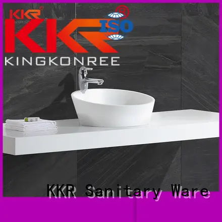 surface countertop above counter basins acrylic KingKonree Brand 1
