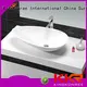 bathroom above counter basins white above KingKonree company 1