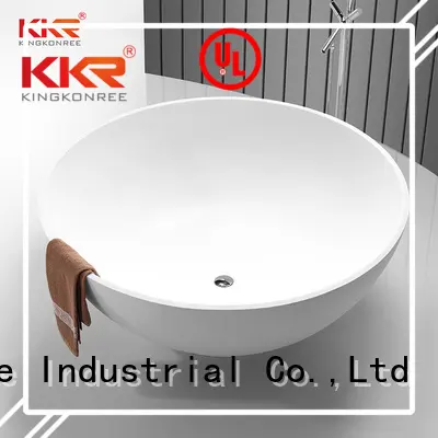 Hot solid surface bathtub artificla KingKonree Brand 1