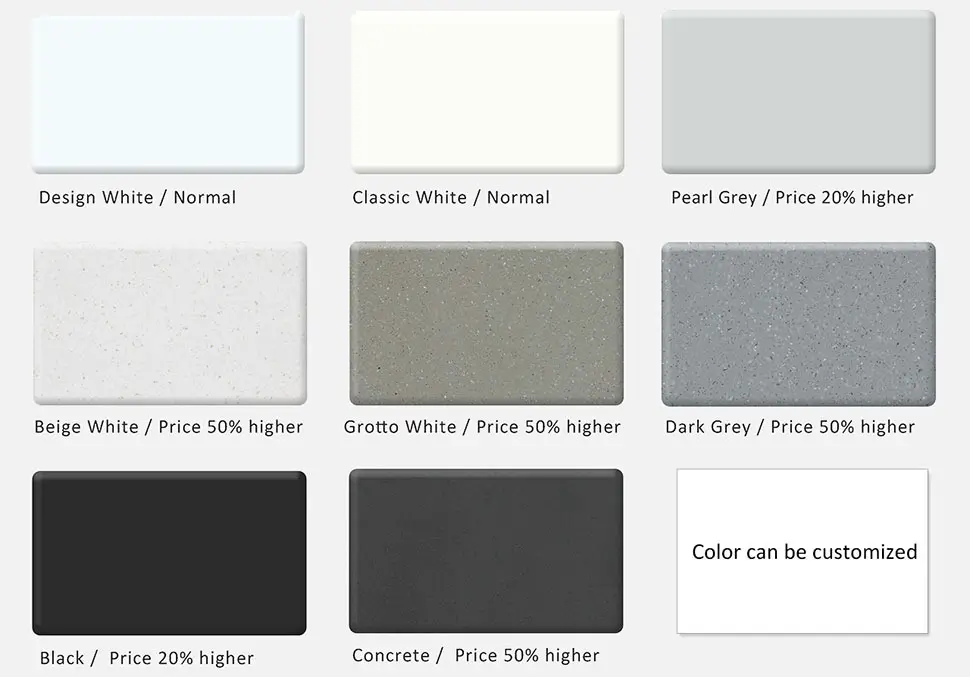 professional wall hung countertop supplier for hotel 3
