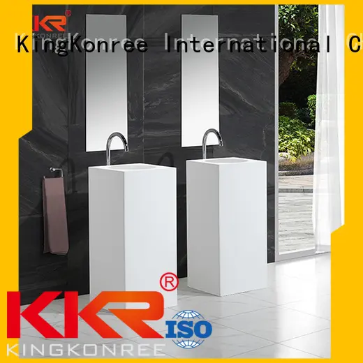 KingKonree Brand unique marble free bathroom free standing basins basin 1