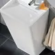 KingKonree thick free standing wash basin manufacturer for bathroom 4