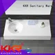 acrylic wall hung vanity basin sink for bathroom 1