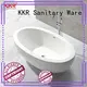 black freestanding tub manufacturers custom for hotel KingKonree 1