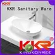 KingKonree marble top mount bathroom sink at discount for restaurant 1
