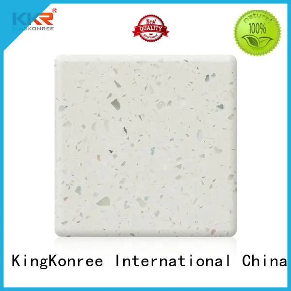 KingKonree artificial acrylic solid surface sheets suppliers customized for restaurant 1