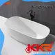 Hot Sale Luxury Bathroom Acrylic Freestanding Solid Surface Bathtub KKR-B090 1
