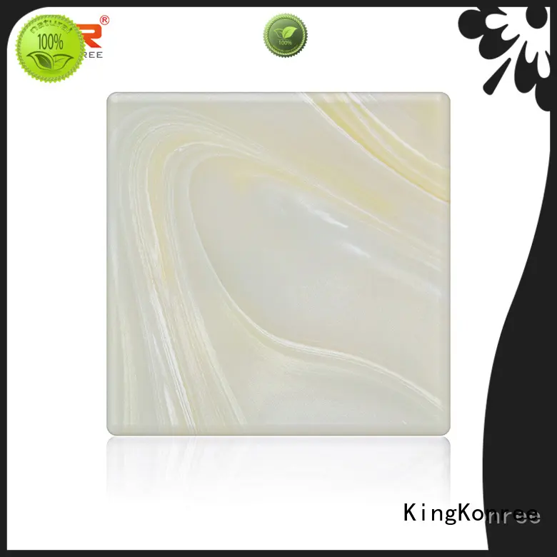 KingKonree durable backlit translucent acrylic wall panels ODM for motel 1