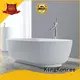 KingKonree black unique freestanding bathtubs ODM for family decoration 1