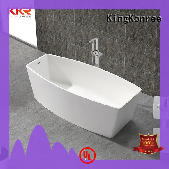 solid surface bathtub free design KingKonree 1