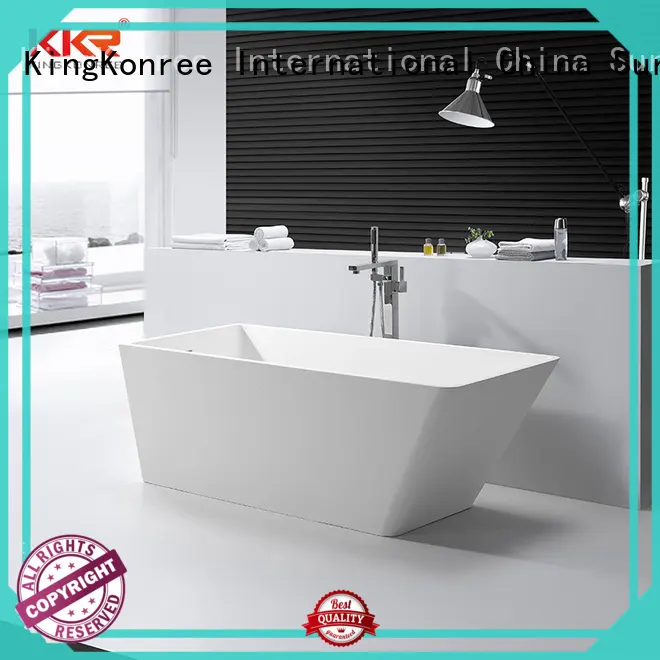 KingKonree finish stand alone tub in small bathroom for family decoration 1