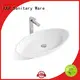 KingKonree sanitary ware top mount bathroom sink supplier for hotel 1