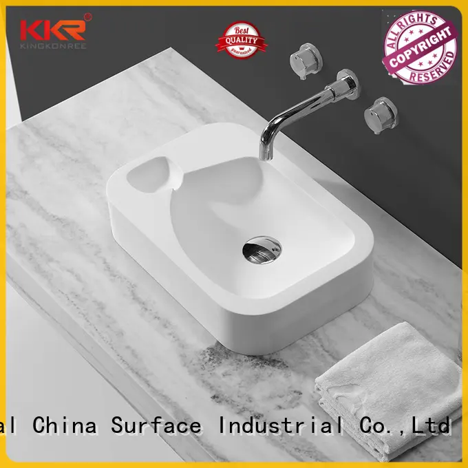 KingKonree top mount bathroom sink design for home 1