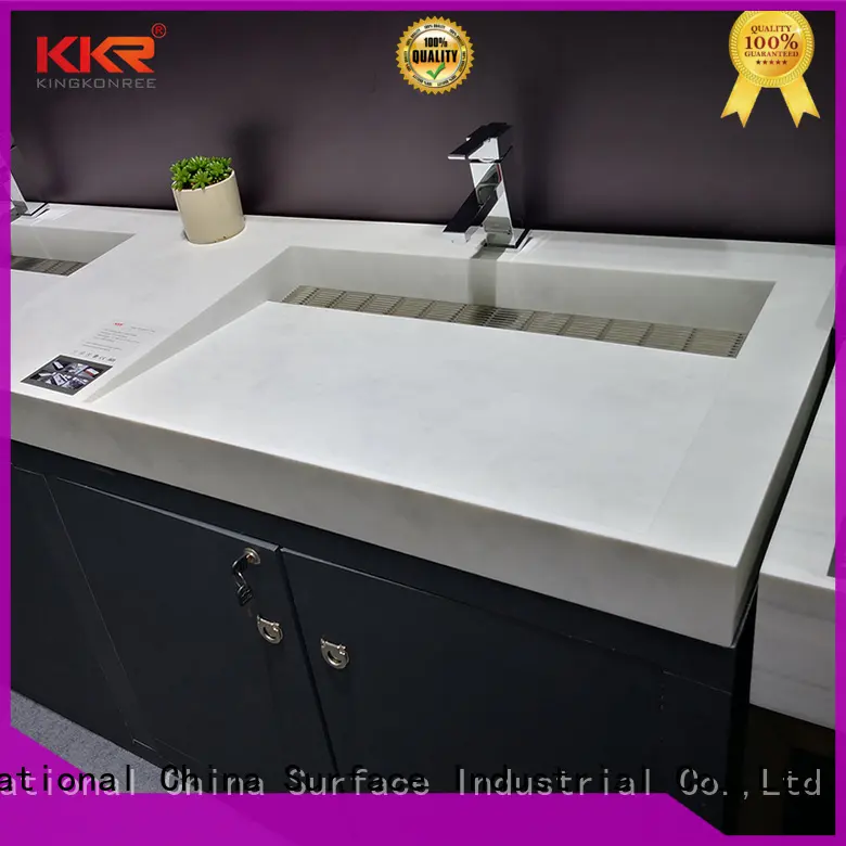 KingKonree smooth wash basin with cabinet online sinks for bathroom 1