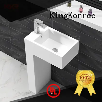 KingKonree floor standing basin customized for bathroom 1