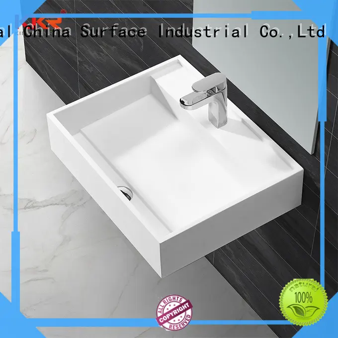 KingKonree free design solid surface basin highly-rated for family 1