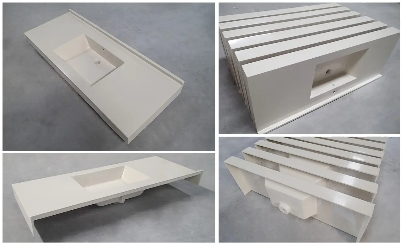 KingKonree durable solid stone countertops supplier for motel 2