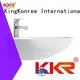 KingKonree pure above counter vessel sink at discount for hotel 1