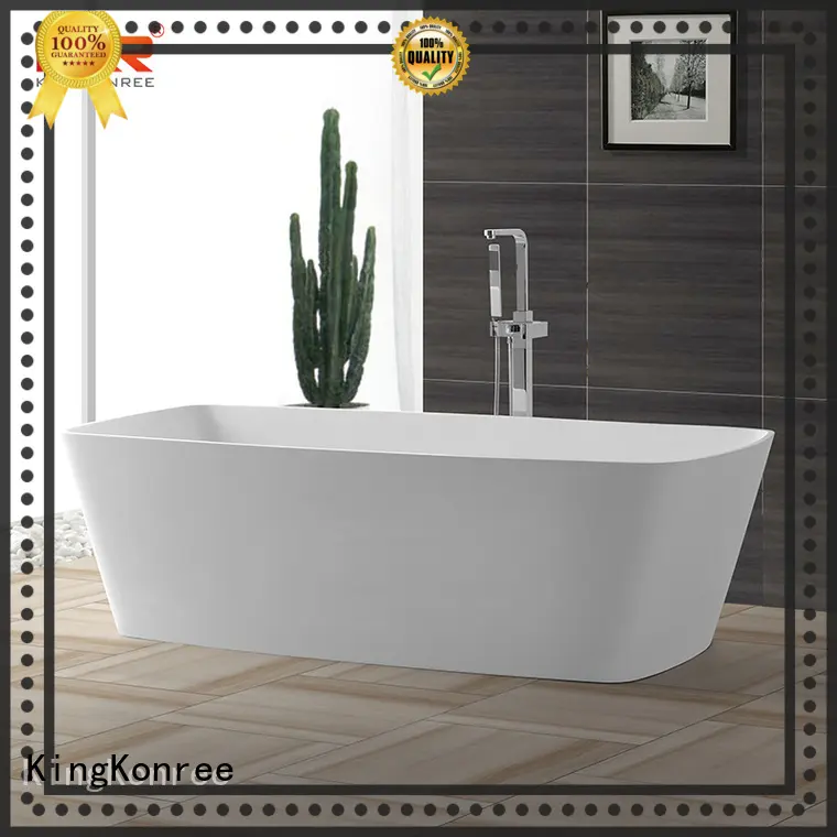 matt acrylic freestanding tub OEM for shower room 1
