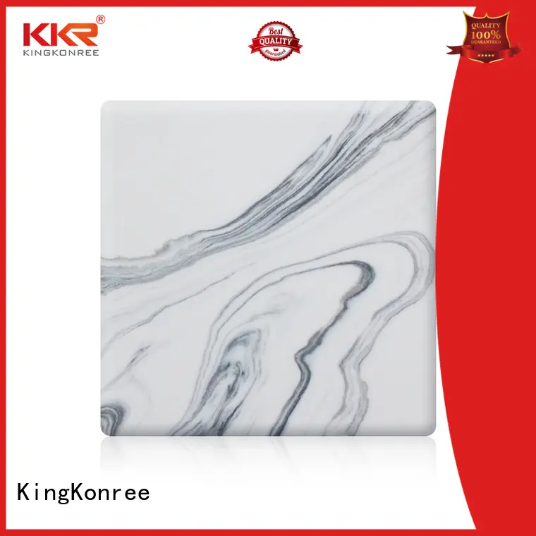 KingKonree solid surface sheets for sale from China for indoors 1
