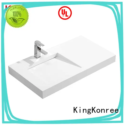 KingKonree unique wall hung basin manufacturer for toilet 1