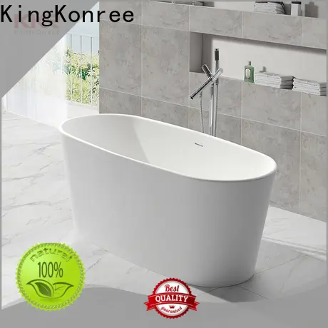 KingKonree rectangular freestanding tub OEM for family decoration 1