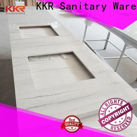 white custom vanity tops sink for motel 1