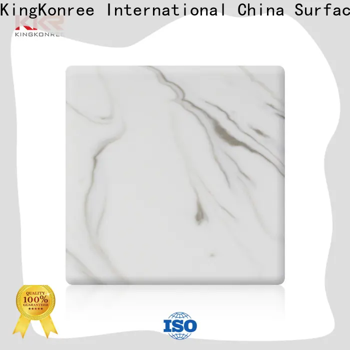 KingKonree acrylic solid surface directly sale for hotel 1