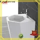 KingKonree rectangle free standing wash basin customized for hotel 1